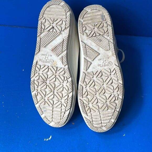 Converse Chuck Taylor All Star White Fleece Lined Sneaker men Sz:6.5 US women 8. - Picture 5 of 6